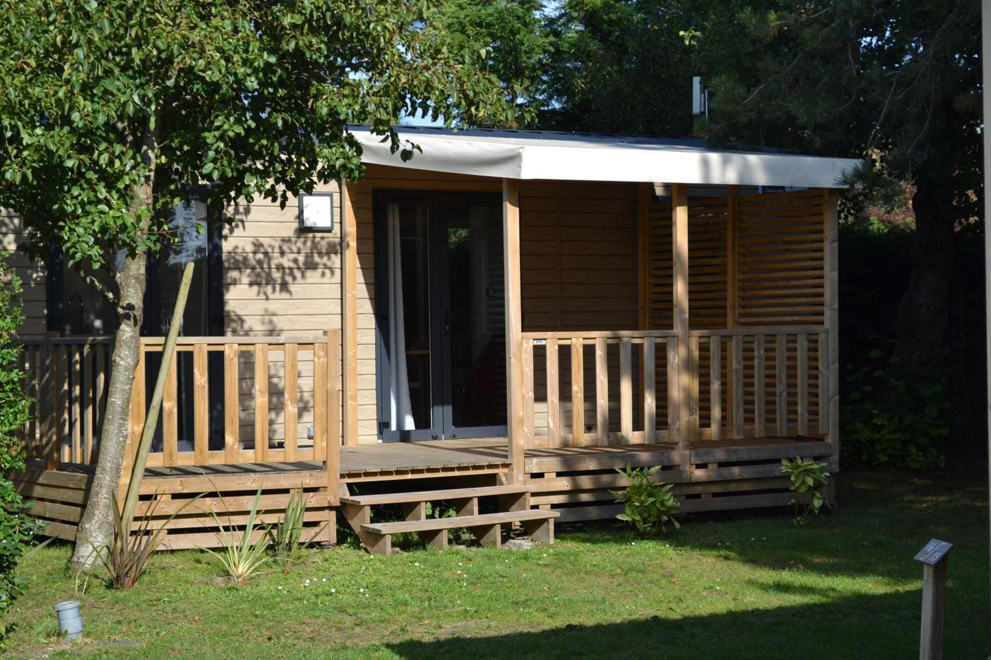 Camping La Foret Stella-Plage Exteriör bild
