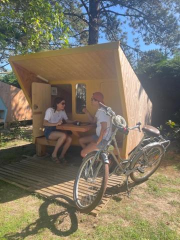 Camping La Foret Stella-Plage Exteriör bild